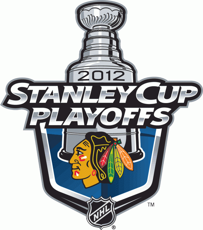 Chicago Blackhawks 2011 12 Event Logo iron on paper